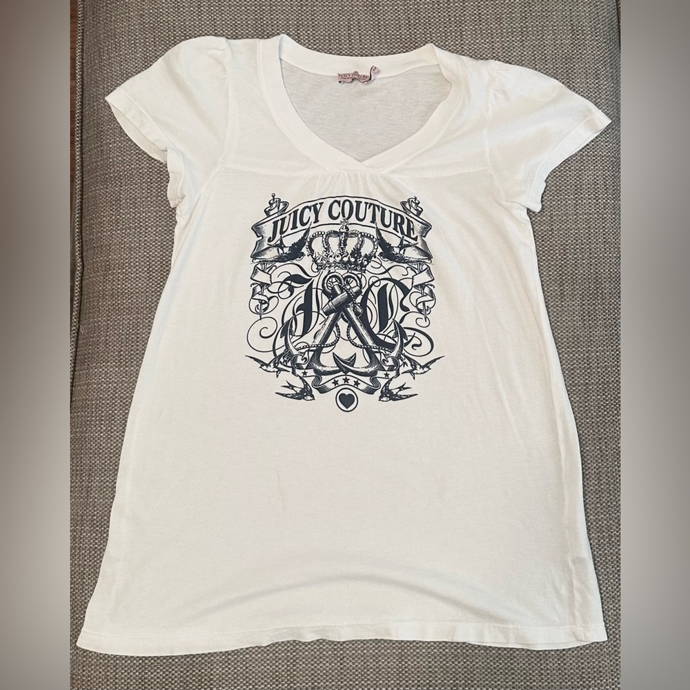 Juicy Couture Vintage Y2K Rare Nautical T-Shirt